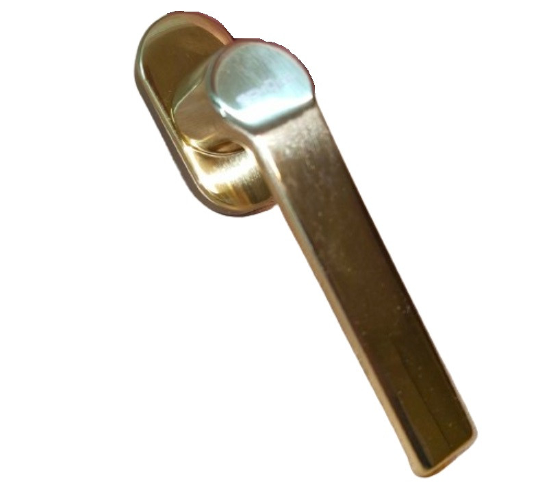 Ручка для металопластикового вікна Schuco Standard (Шуко Стандарт) золото глянець 234701