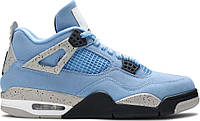 Кроссовки Nike Air Jordan 4 Retro GS 'University Blue' 408452-400