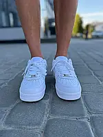 Женские кроссовки Nike Air Force 1 Low, кожа, белый, Вьетнам Найк Еір форс шкіряні білі