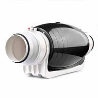 Канальный вентилятор Binetti FDS-125 Silent + adaptor 100 125 (71365) LW, код: 1236984