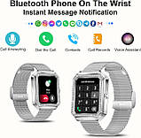 Жіночий смарт-годинник з Make or Answer Calls та WhatsApp, 1,59-дюймовий годинник Модний цифровий спортивний фітнес-трекер, фото 4