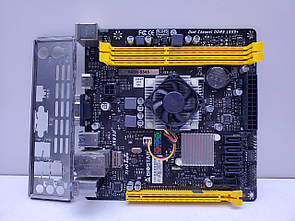 Материнська плата Biostar A68N-5545 (AMD A8-5545, DDR3, mini-ITX, б/у)