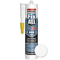 Клей-герметик SOUDAL FIX ALL Flexi белый 290мл BM, код: 8195504