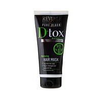Восстанавливающая маска для волос Рure black Revuele 200 мл NX, код: 8253869
