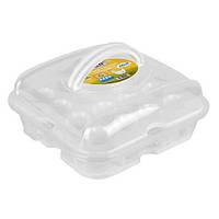 Контейнер для яєць пластиковий 32 шт Violet House White 0049 SC, код: 8332475