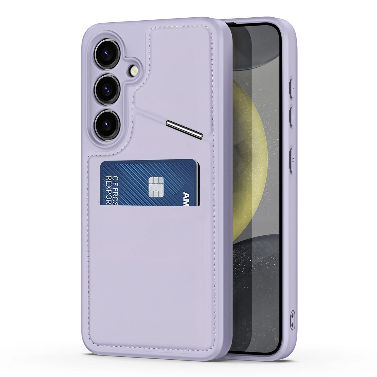 Чохол бампер протиударний DUX DUCIS Rafi Series MagSafe Magnetic Holder RFID для Samsung Galaxy S24 Purple