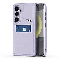 Чехол противоударный DUX DUCIS Rafi Series MagSafe Magnetic Holder RFID для Samsung Galaxy S24 Purple