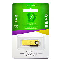 Флеш-накопитель USB 32GB TG 117 Metal Series Gold (TG117GD-32G) GG, код: 1901230