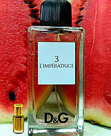 D&G Anthology L Imperatrice 3 масляные духи для женщин