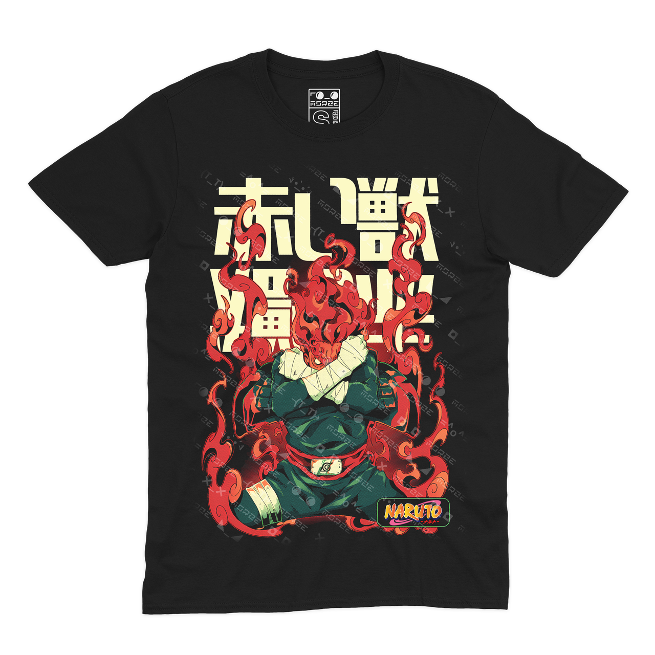 Футболка чорна Morze Naruto V28, фото 1