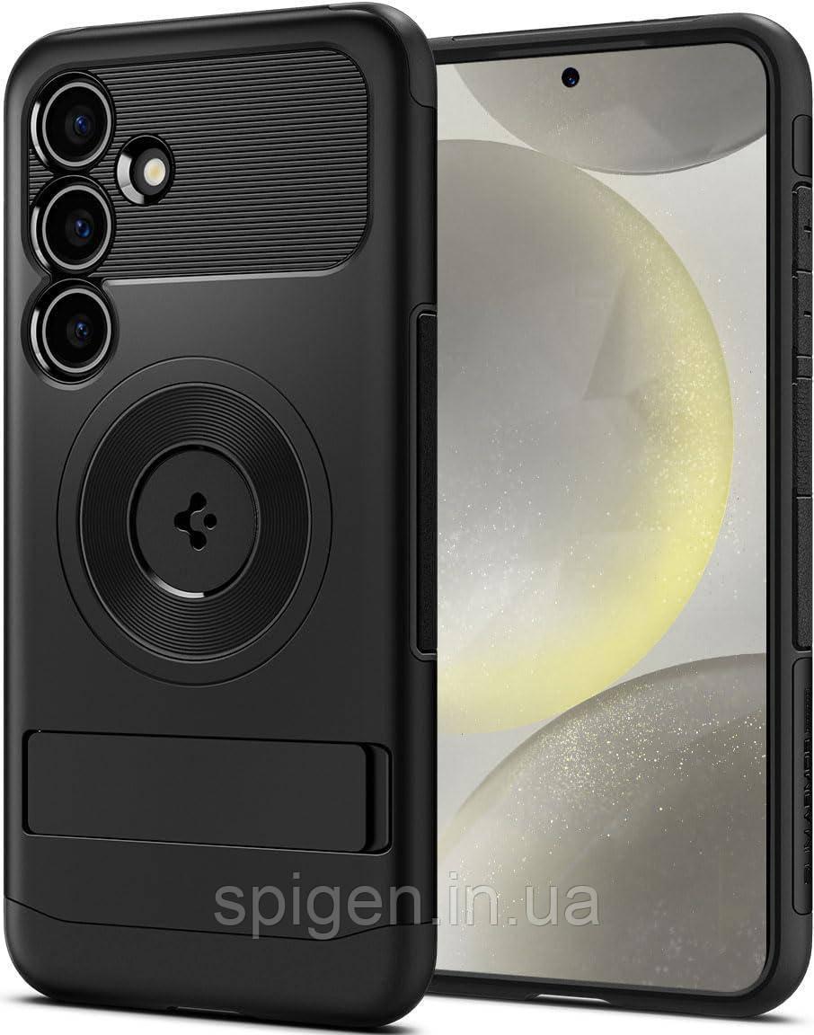 Чохол Spigen для Samsung Galaxy S24 - Slim Armor MagFit, Black (ACS07203)