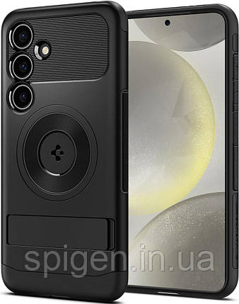 Чохол Spigen для Samsung Galaxy S24 - Slim Armor MagFit, Black (ACS07203), фото 1
