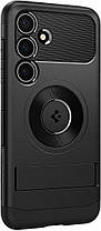 Чохол Spigen для Samsung Galaxy S24 - Slim Armor MagFit, Black (ACS07203), фото 4