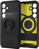 Чохол Spigen для Samsung Galaxy S24 - Slim Armor MagFit, Black (ACS07203), фото 5
