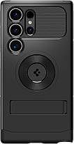 Чохол Spigen для Samsung Galaxy S24 Ultra - Slim Armor MagFit, Black (ACS07189), фото 2