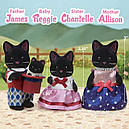 Сім'я Чорних котів Sylvanian Families 5530, фото 4