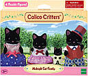 Sylvanian Families Сім'я Чорних котів Calico Critters CC1939, фото 7