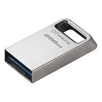 Флеш-накопитель USB3.2 256GB Kingston DataTraveler Micro (DTMC3G2 256GB) VA, код: 7764807