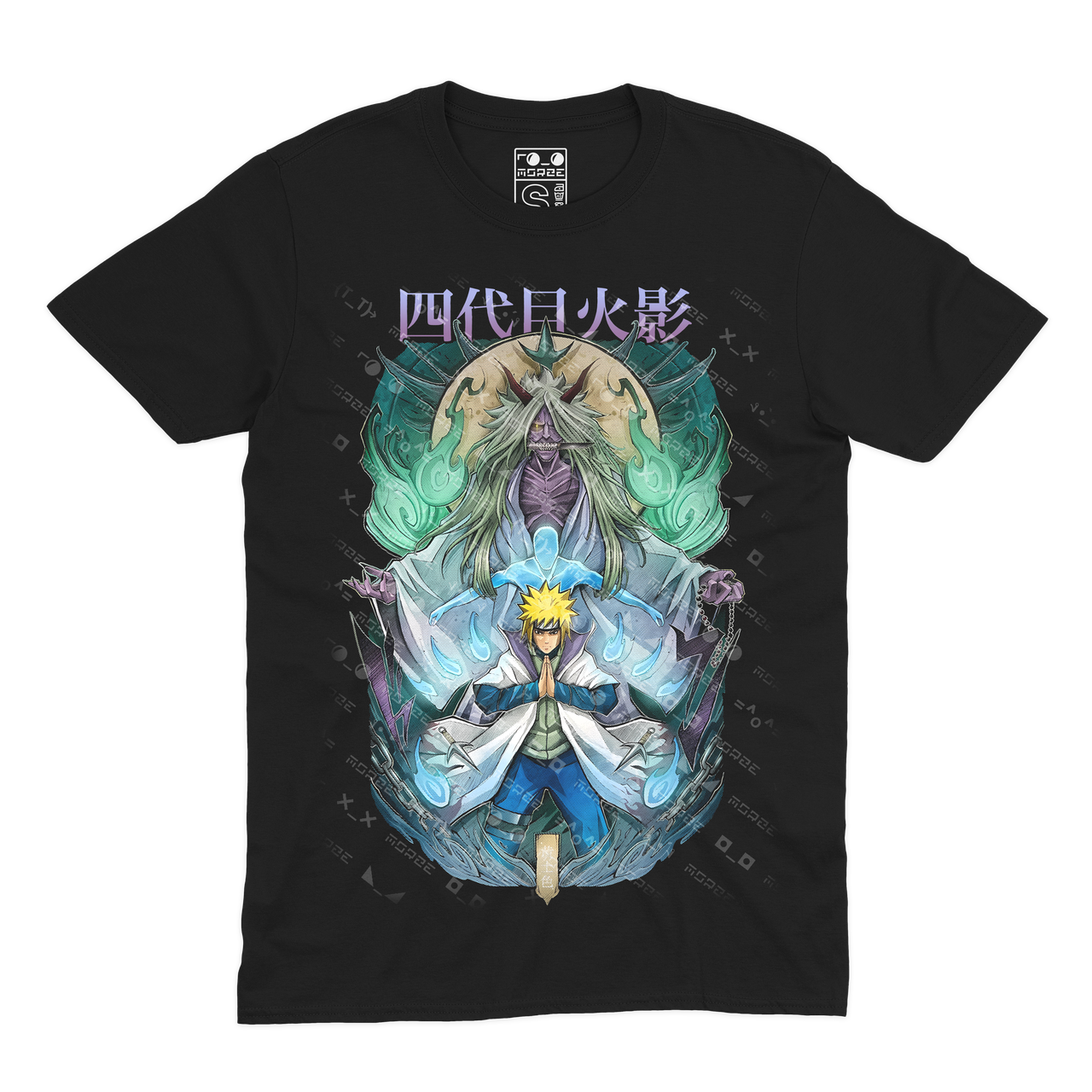 Футболка чорна Morze Naruto V30, фото 1