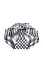 Зонт-полуавтомат Ferre Milano Черно-белый в круги (А590) XN, код: 185757