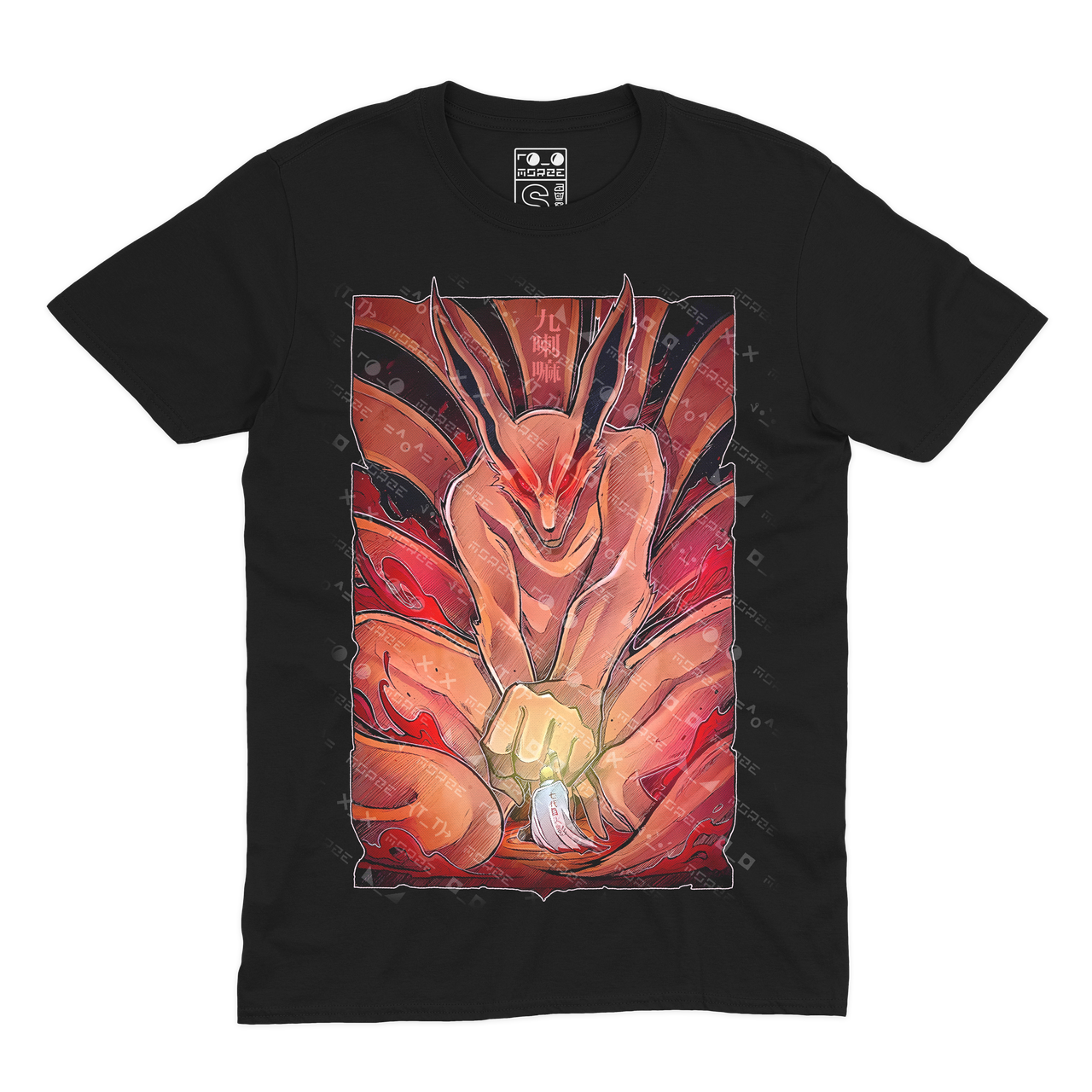 Футболка чорна Morze Naruto V31, фото 1