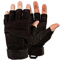 Тактичні рукавички Blackhawk короткі XL Чорні TT, код: 7511306