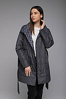 Куртка двухсторонняя женская Visdeer 2355 44 Графитовый (2000989401124) BM, код: 8114430