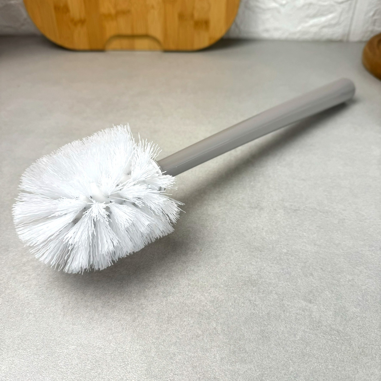 Туалетний йорж для унітазу без підставки з петлею Какао Алеана