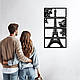 Настінний декор для дому, картина лофт "Ейфелева Вежа", декоративне панно 30x53 см, фото 9
