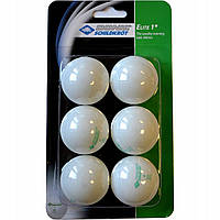 Мячики Donic Elite 1 40+ White 6pcs (hub_stZG03036) BK, код: 1711394