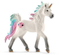 Игровая фигурка Schleich Морской единорог жеребенок 90х55х160 мм (6688093) ST, код: 8256242