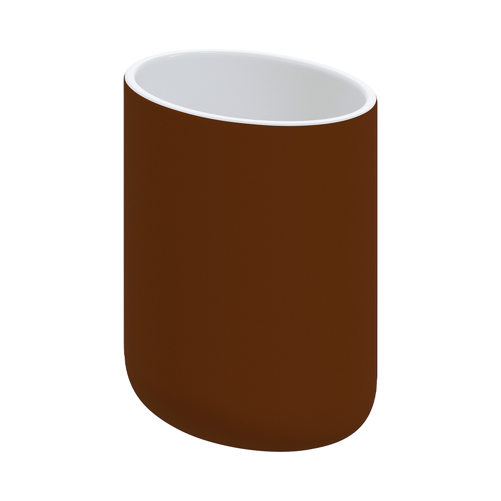 Стакан для зубних щіток IKEA EKOLN коричневий керамічний 405.423.07
