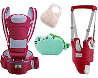 Хипсит Baby Carrier эрго-рюкзак кенгуру переноска 6 в 1 игрушка Пушин кот Дракон Красный (n-1 GT, код: 7759433