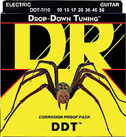 Струны для электрогитары DR DDT7-10 Drop-Down Tuning Nickel Plated Medium Electric 7-Strings QT, код: 6555847