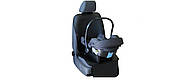 Детский органайзер защита автомобильного сиденья под коляску с эко кожи Pok-ter черный UP, код: 7951745