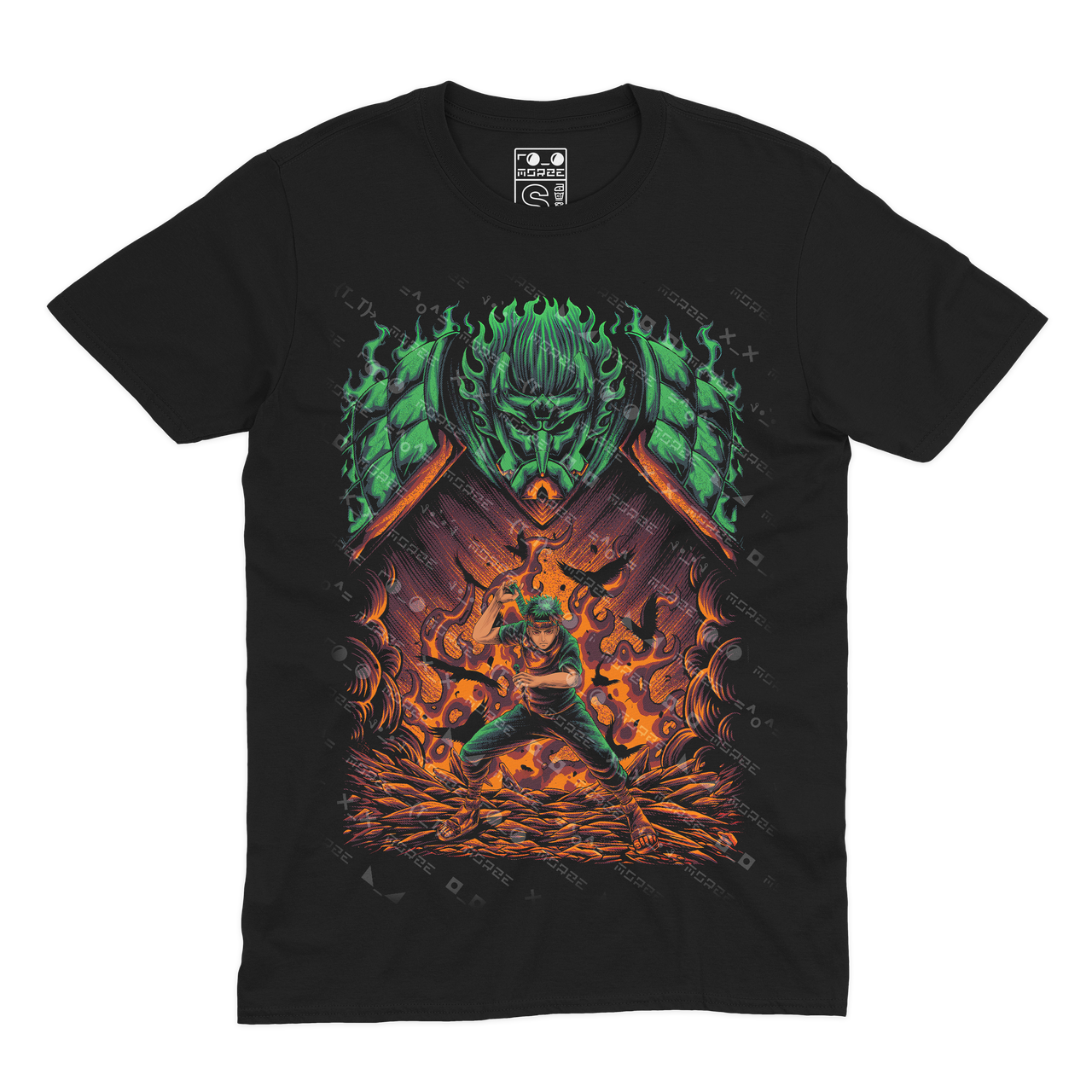 Футболка чорна Morze Naruto V44, фото 1