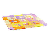 Ігровий килимок-пазл масажний TK Union Group 25 деталей Різнобарвний (98664) SC, код: 8024791