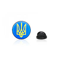 Пин BROCHE Тризуб синий BRGV113718 SM, код: 8198954