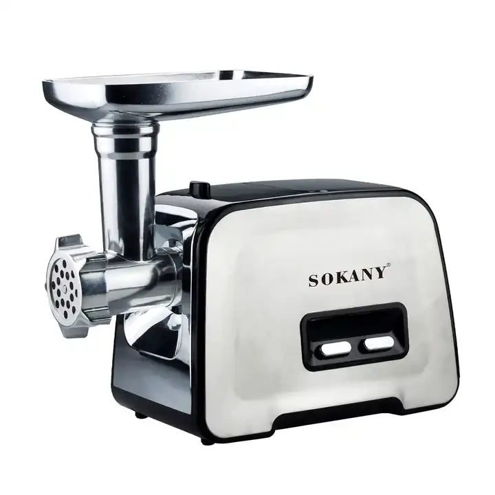 Професійна електрична м'ясорубка з насадками Sokany SK-090 3500 Вт