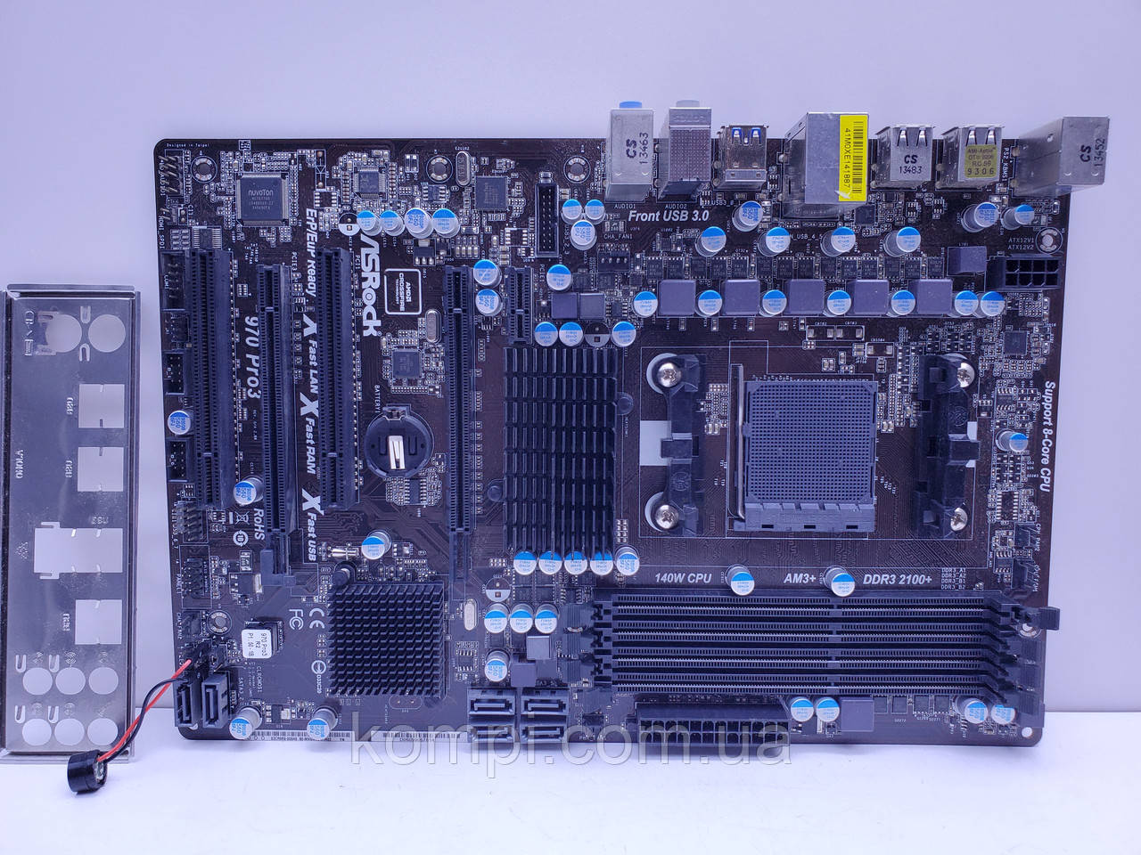 Материнська плата sAM3+ ASROCK 970 Pro3 (Soket AM3+,DDR3,AMD FX,б/у)