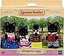 Calico Critters CC1939 Сім'я Чорних котів Sylvanian Families, фото 8