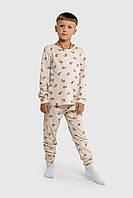 Пижама для мальчика Isobel 20403 6-7 лет Бежевый (2000990034786) GR, код: 8375921