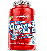 Омега для спорта Amix Nutrition Super Omega 3 Fish Oil 1000 mg 180 Softgels DH, код: 7803268