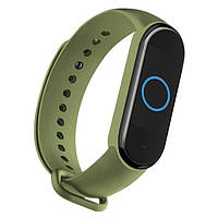 Ремешок Colored Strap для Xiaomi Mi Band 5 6 Olive MY, код: 6445209