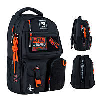 Рюкзак для города и школы Kite teens K24-2587M-5 42x29x17 см черный