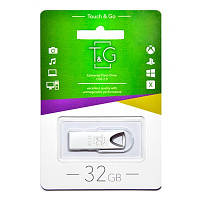 Флешнакопичувач USB 32 GB TG 117 Metal Series Silver (TG117SL-32G) PR, код: 1901231