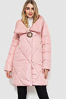 Куртка женская однотонная Светло-розовый 235R2156 Ager (104832_797293) S DH, код: 8320539