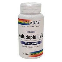 Пробиотик Solaray Multidophilus 12, 20 Billion CFU 50 Veg Caps TP, код: 7519047