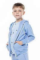 Кофта з принтом для хлопчика Toontoy 23275 116 см Блакитний (2000989728429) XN, код: 8125896
