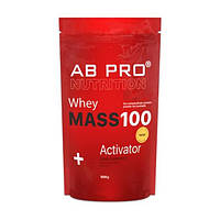 Гейнер AB PRO MASS 100 Whey Activator 1000 g 8 servings Ваніль QT, код: 7540091